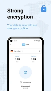 اسکرین شات طریقه چالان کردن و اتصال فیلتر شکن ضد فیلترینگ شدید لکس وی پی ان در تیلفون اندروید