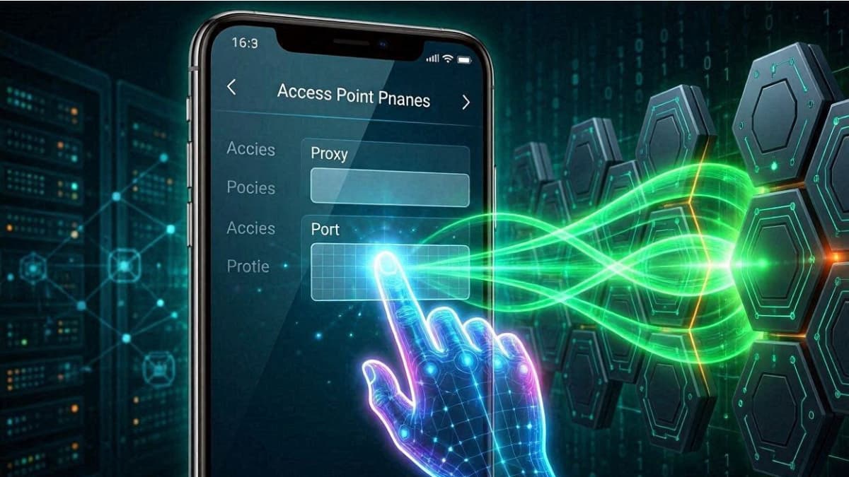 نحوه تغییر APN گوشی و پاک کردن پروکسی سیمکارت روشن برای فیلترشکن